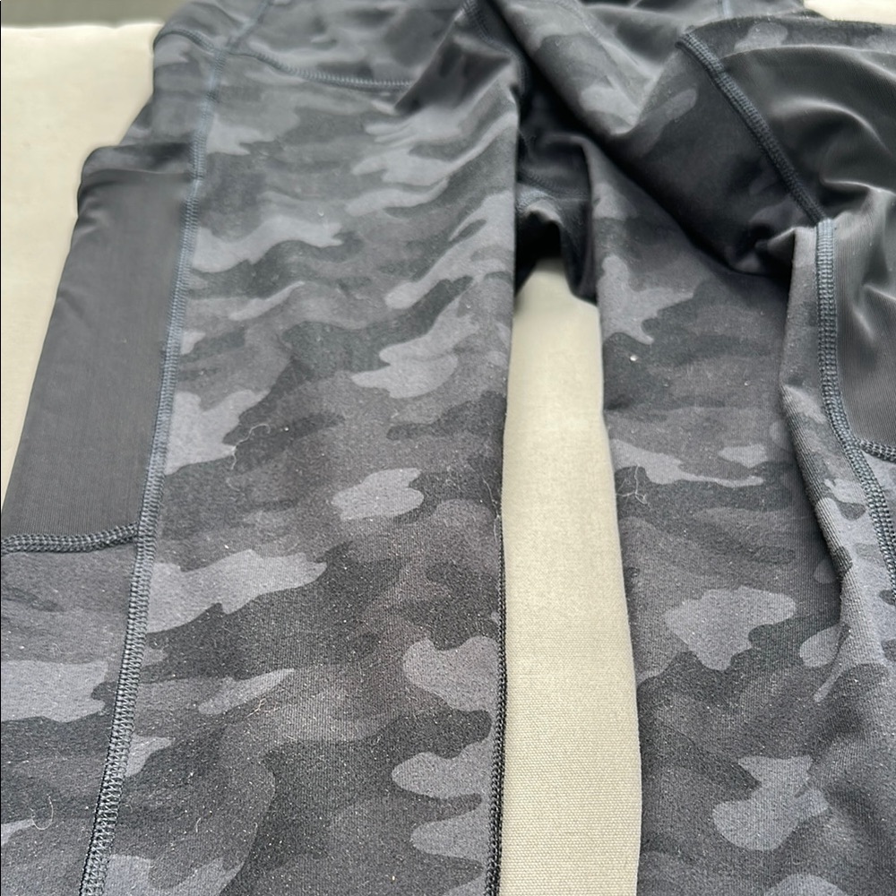 Fabletics Charcoal Camouflage Leggings - Picture 7 of 7